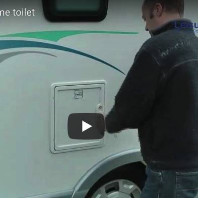 How to empty a motorhome toilet