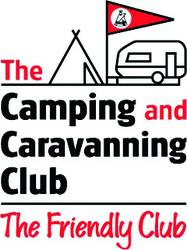 Camping and caravanning logo