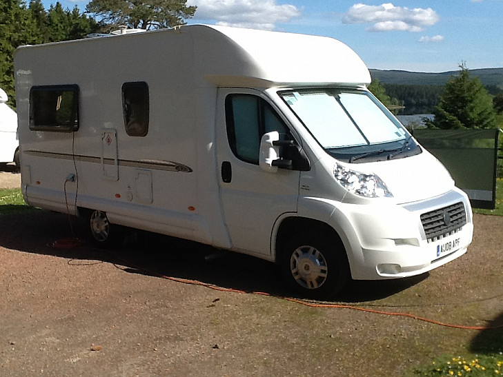 Bessecarr E460 hire Woodsetts