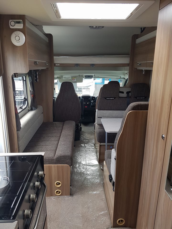 Motorhome hire Redruth, Fiat Swift Escape 696