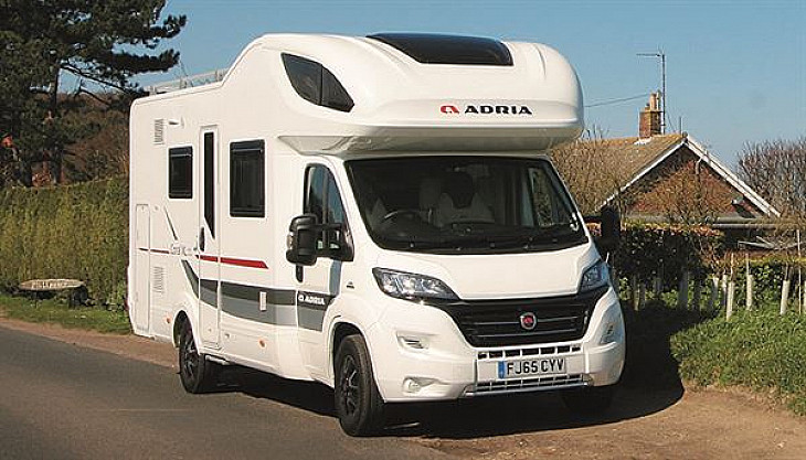 Adria Coral XL Plus hire Burton on trent