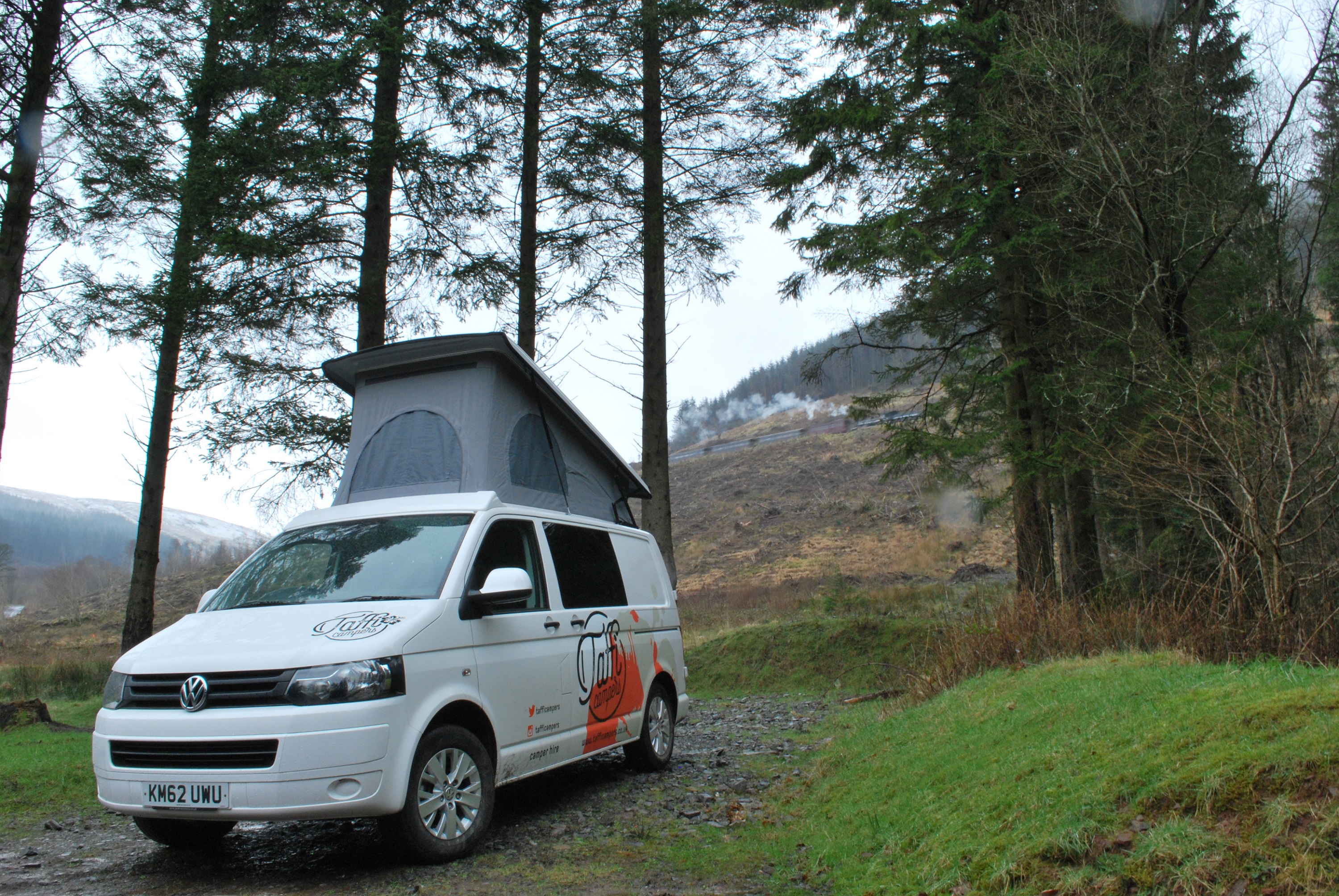 Volkswagon T5 Campervan  for hire in  Pontypridd