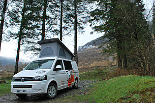 Volkswagon T5 Campervan  for hire in  Pontypridd