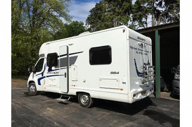 Fiat Swift Escape 664 15plate hire Rosemarkie
