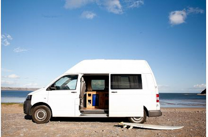 VW Sandy the Transporter hire Swansea