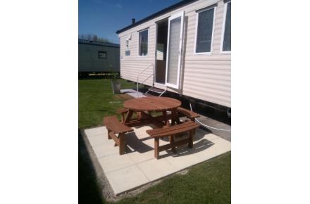 Willerby Vacation Static Caravan  for hire in  Burnham-on-Sea