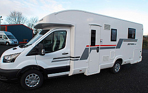 Motorhome hire Castle Donnington