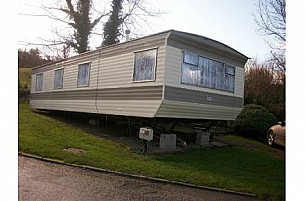 Tudor Profile Static Caravan  for hire in  Borth