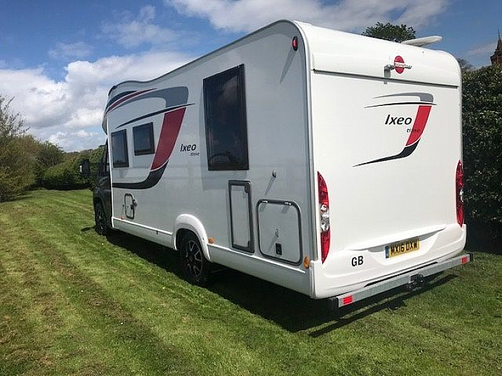 Motorhome hire Glasgow Burstner Ixeo IT Time 745