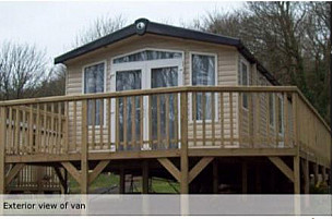 Swift Bordeaux Static Caravan  for hire in  Lydstep Haven, Tenby