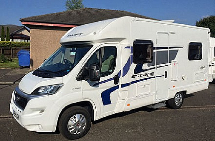 Swift Escape 664 hire Callander