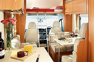 Motorhome hire Southwell