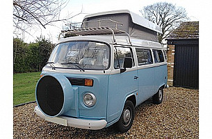 VW  Type 2 Called Bertie Campervan  for hire in  Southampton