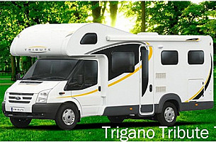 Trigano Tribute 725 Motorhome  for hire in  Wellington