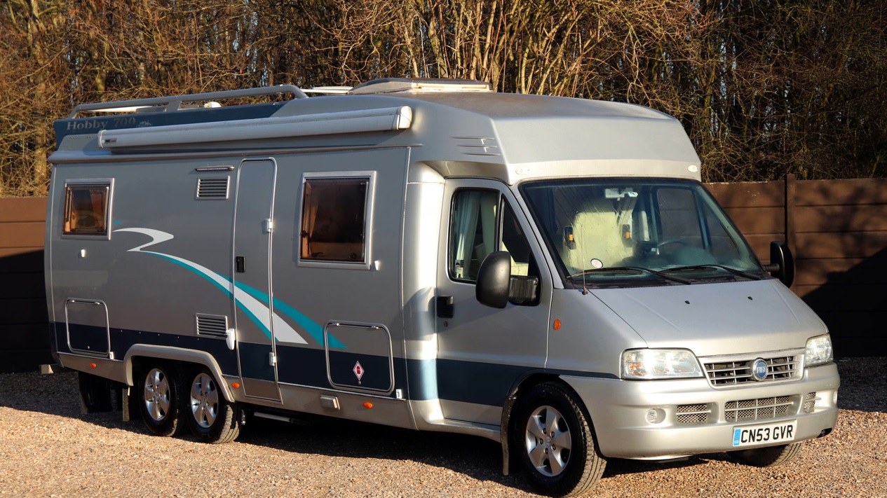 Hobby 750 Motorhome  for hire in  Holywell
