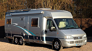 Hobby 750 Motorhome  for hire in  Holywell