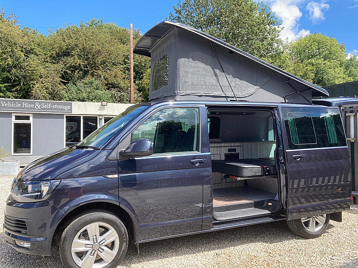 VW Transporter hire Bodmin