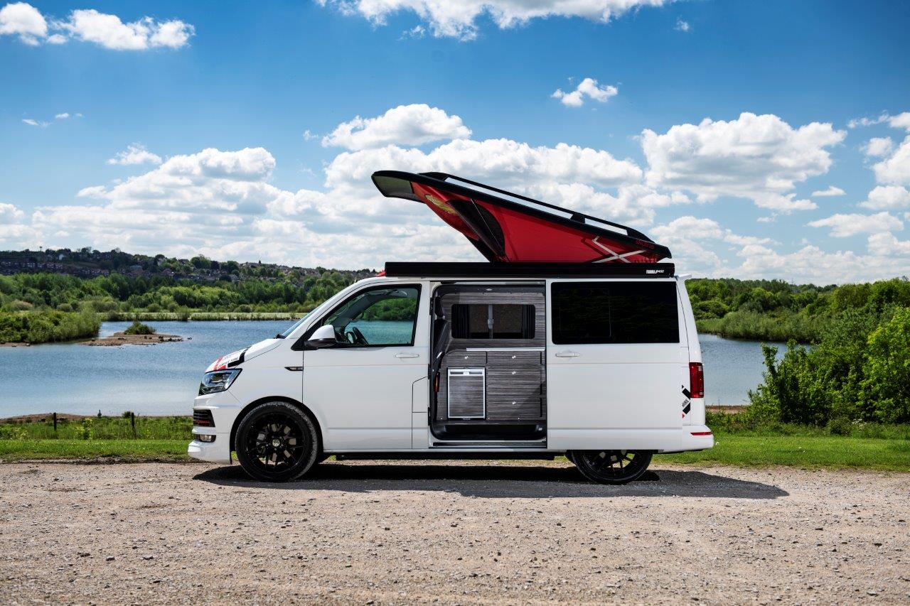 Campervan hire Rotherham VOLKSWAGEN TRANSPORTER 4 BERTH CAMPER