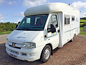 Motorhome hire Mary Tavy