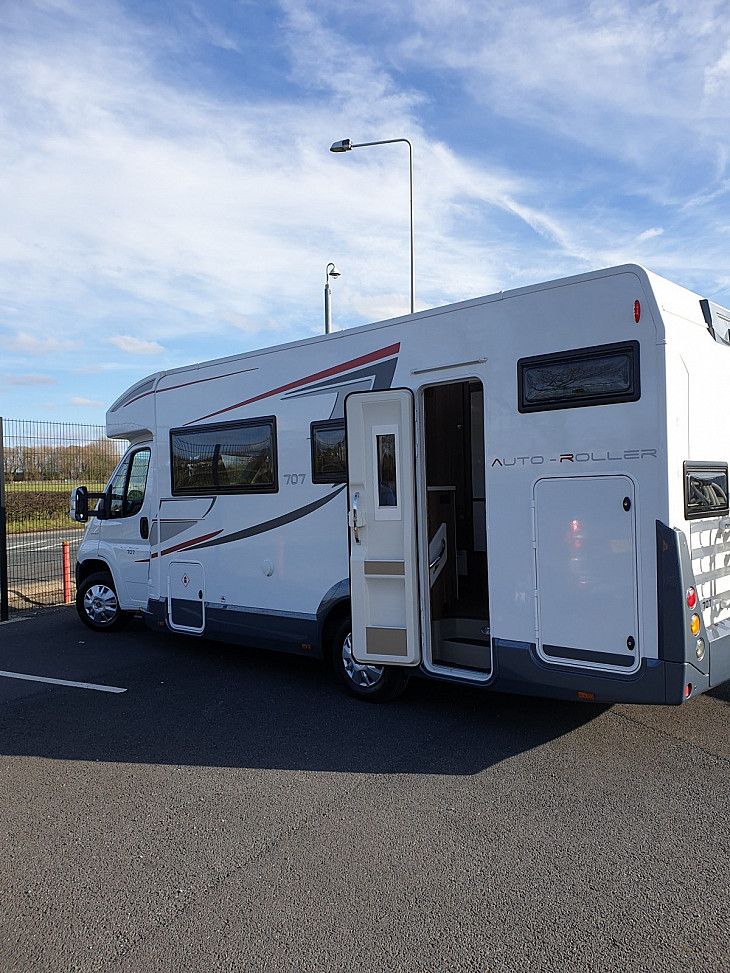 Fiat Ducato Roller Team Auto Roller 707  hire Lytham St. Annes