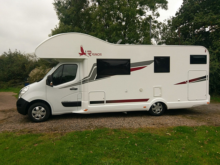 Rimor  Katamarano 9 hire Studley