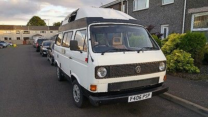 Volkswagen T25 hire Near Forfar/Dundee 