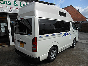 Campervan hire Chesterfield