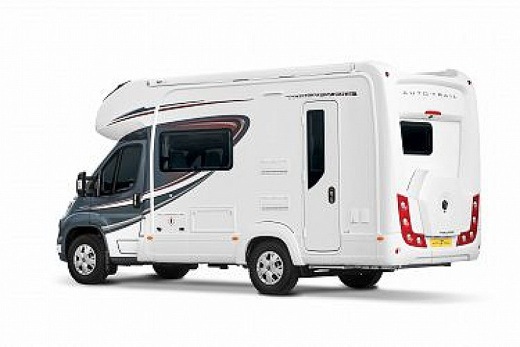 AUTOMATIC Fiat Ducato Autotrail Tracker EKS hire STRATHAVEN
