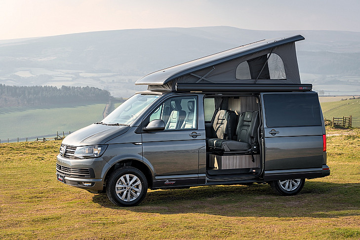 VW Campervan T6 Highline hire Aberdeen