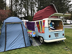 Campervan hire Gwynfryn