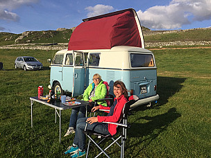 Campervan hire Gwynfryn