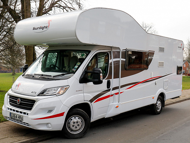 Motorhome Hire from Liverpool for MANX 2/6 berth hire Isle of Man
