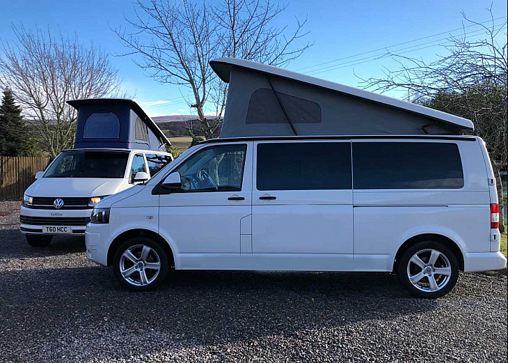 VW T5 hire INVERNESS