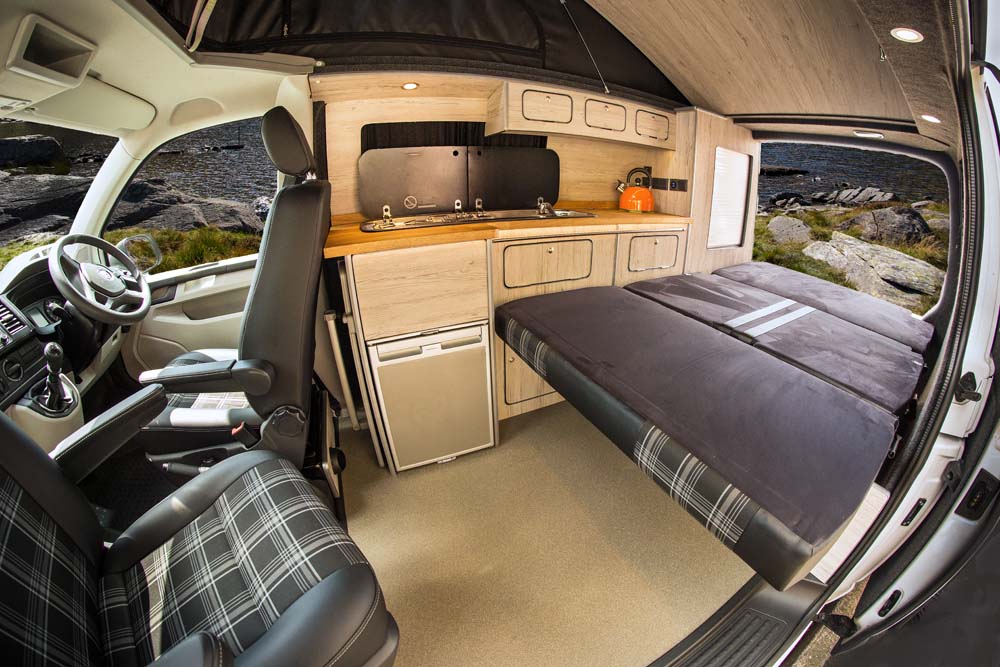 VW Transporter Campervan  for hire in  Longford
