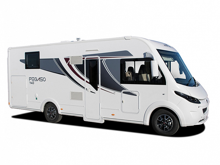 Roller team 2018 Pegaso 740 - 4 berth luxury hire Brighton