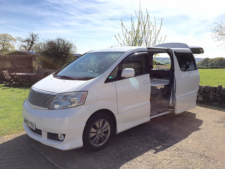 Toyota Alphard hire Belper