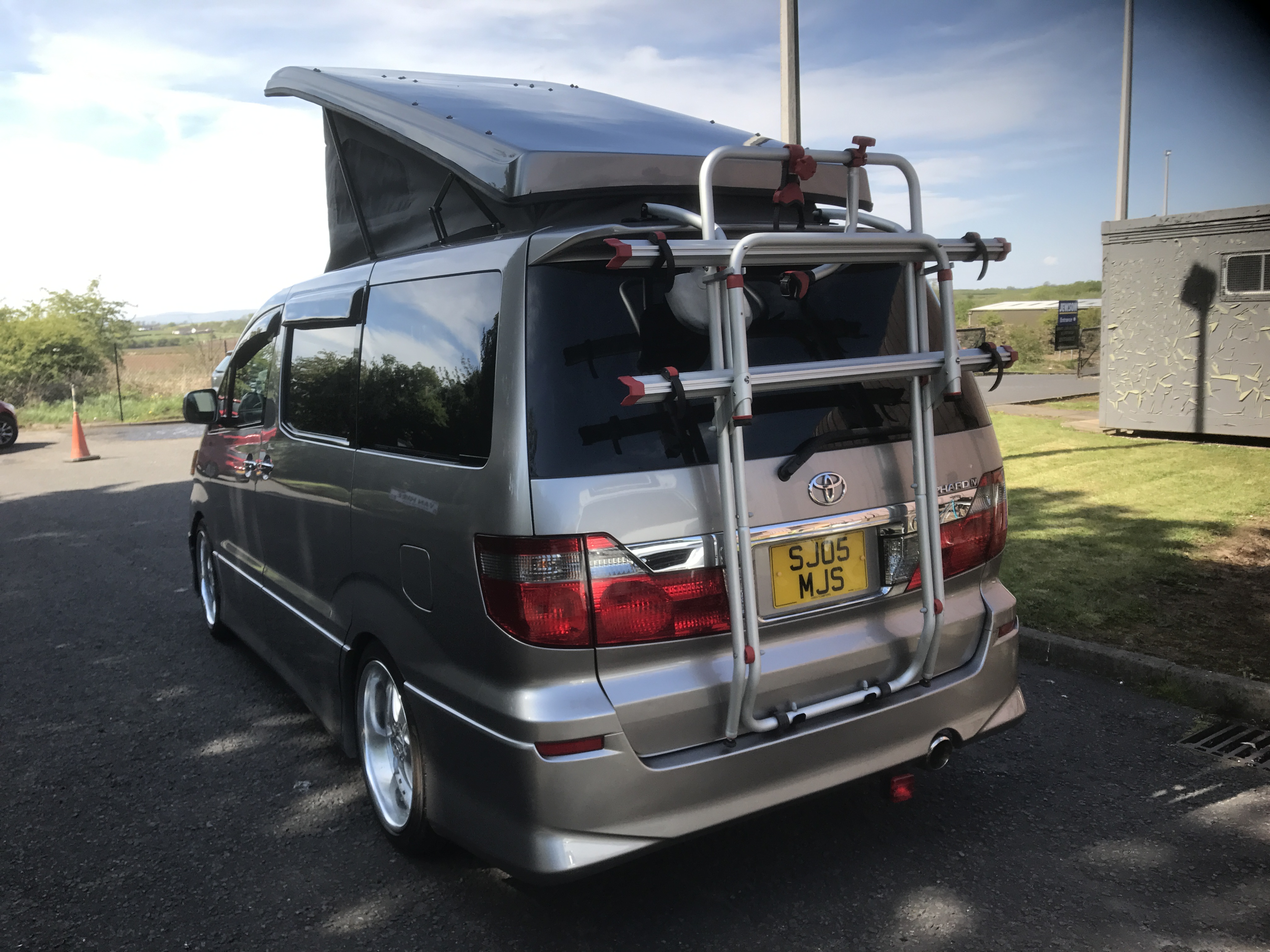 Campervan hire Kilmarnock Toyota Alphard