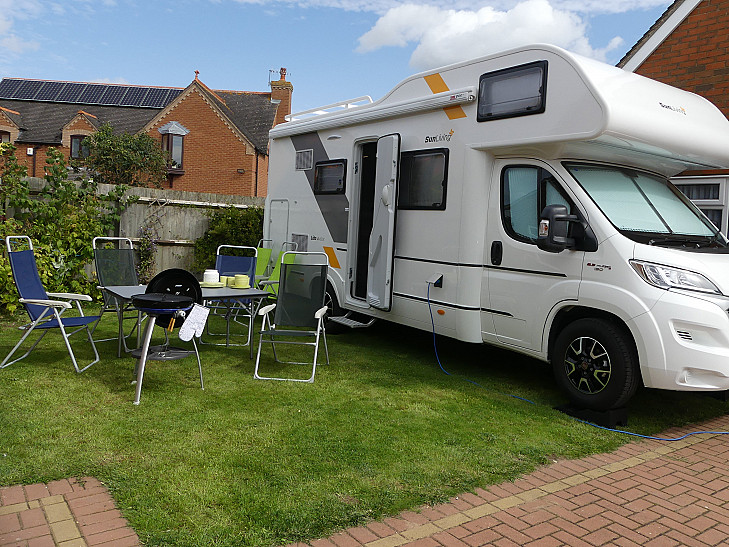 Adria A45DK hire Evesham