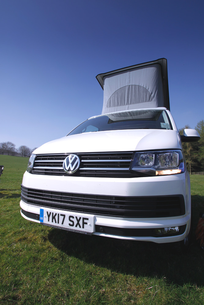 Campervan hire Chesterfield VW California Ocean T6