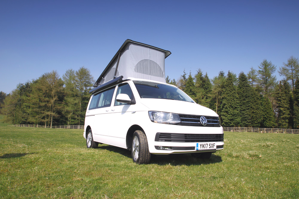 Campervan hire Chesterfield VW California Ocean T6
