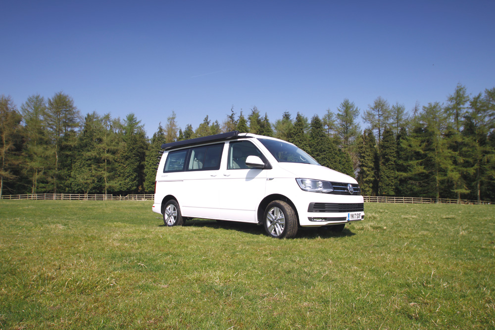 Campervan hire Chesterfield VW California Ocean T6