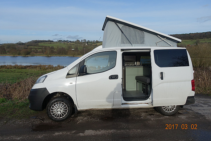 Nissan NV200 hire kirkliston