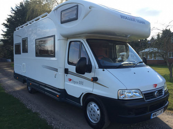 Lucas - Fiat Ducato  Chausson Flash  hire Wetherby
