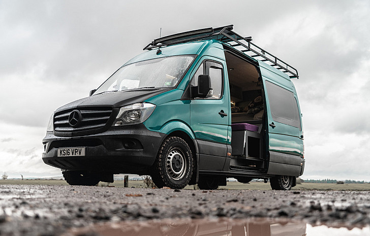 Mercedes Spike the Sprinter hire Bournmouth