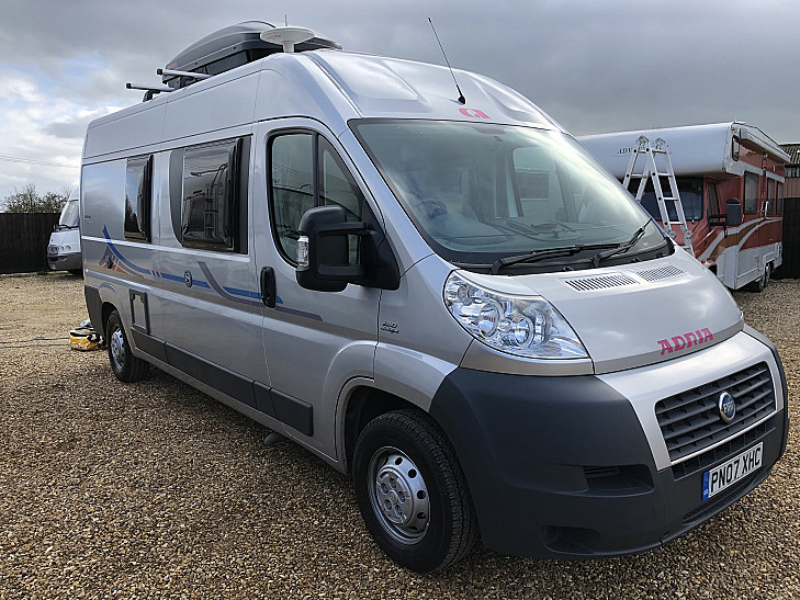 Fiat 'Fat Tony' Adria 2/3 berth hire Colwyn Bay