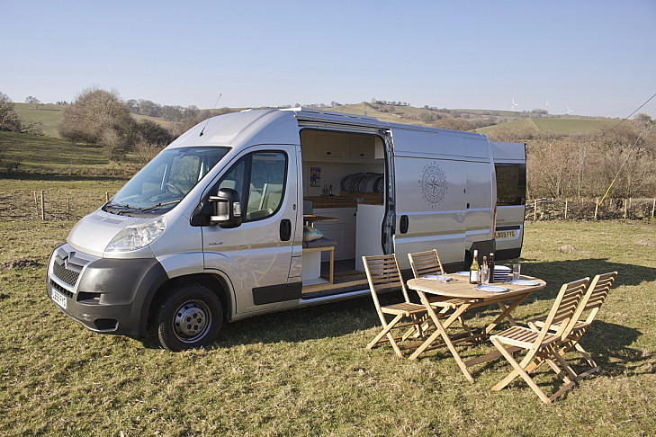 Citroen Frank the Relay hire Corwen