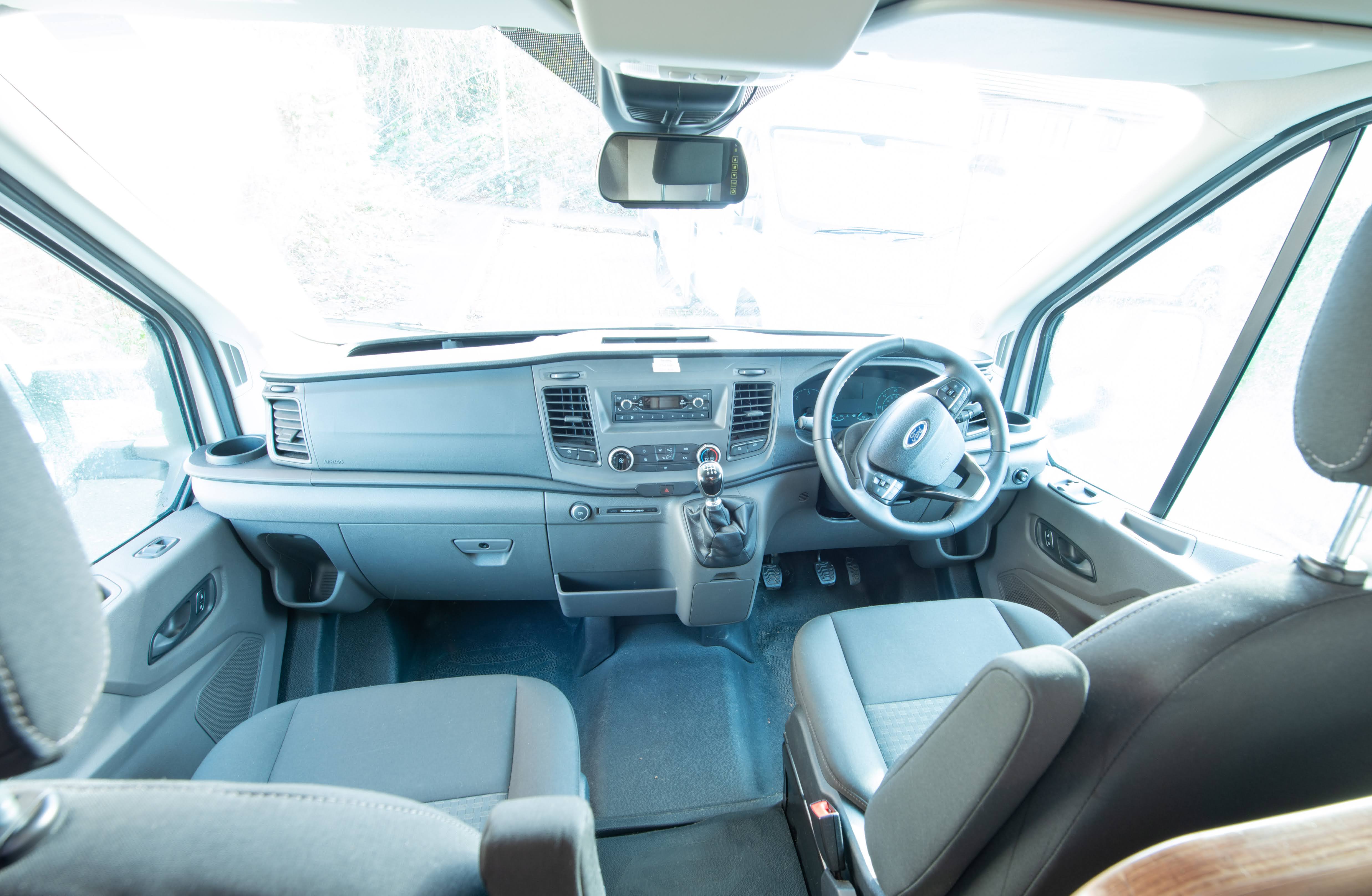 Motorhome hire Plymouth Ford Transit Evo Sound