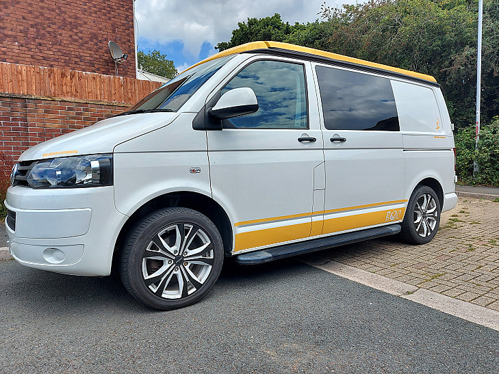 Vw Campervan T5 T5 hire Plymouth