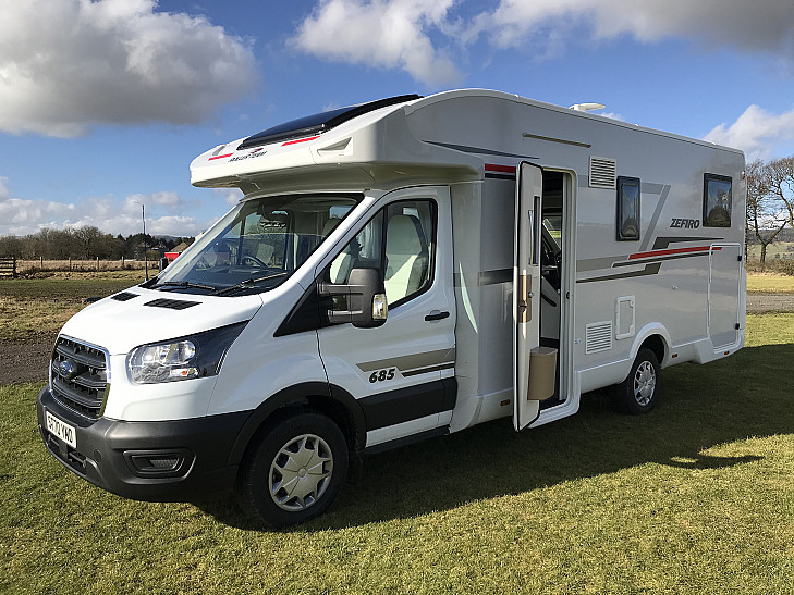 Roller Team Cygnus (4 Berth inc children) hire Kinross