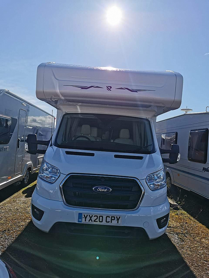 Motorhome hire Broxburn Ford Rimor Evo sound